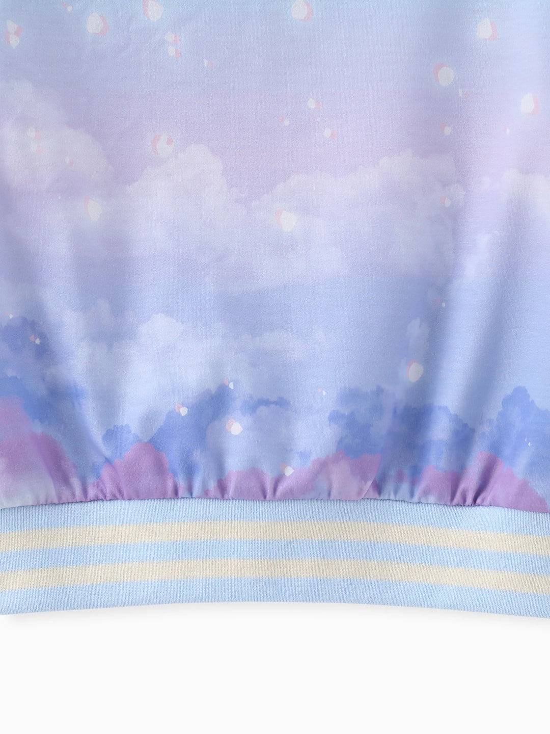 Veste bomber tie-dye Elsa pour petite fille Disney La Reine des Neiges, bleu
