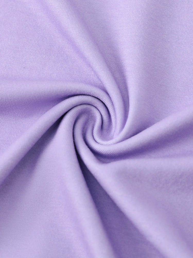 Disney Frozen Toddler Girl Elsa and Anna 2pcs Naia? Ruffle-hem Floral Top with Leggings Set Purple