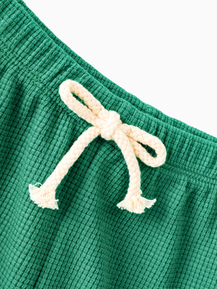 Ensemble 2 pièces débardeur et short imprimé dinosaure pour tout-petit garçon, vert