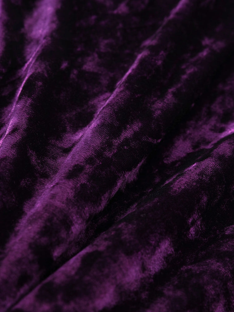 Ensemble 2 pièces sweat à capuche et pantalon en velours Everest pour petite fille de la Pat' Patrouille, violet