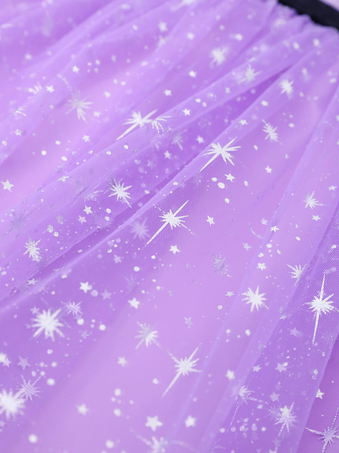 Conjunto de 2 piezas de vestido de tul de manga larga y bolso o sombrero de Skye para Halloween de la Patrulla Canina, color morado