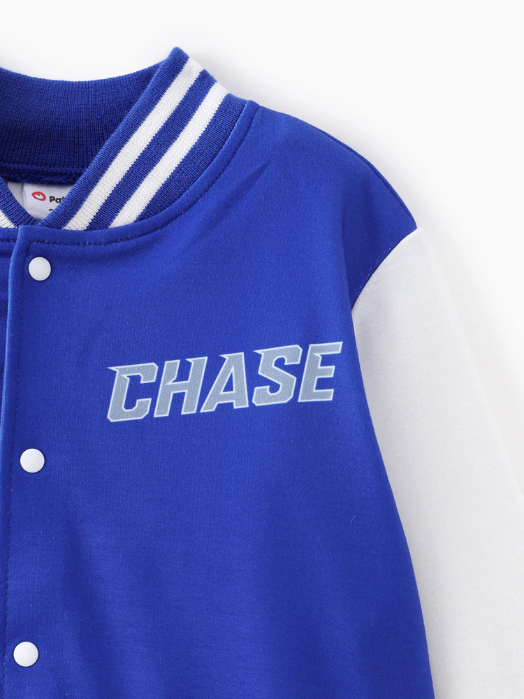 PAW Patrol Toddler Boy Chase Print Bomber Jacket Blue