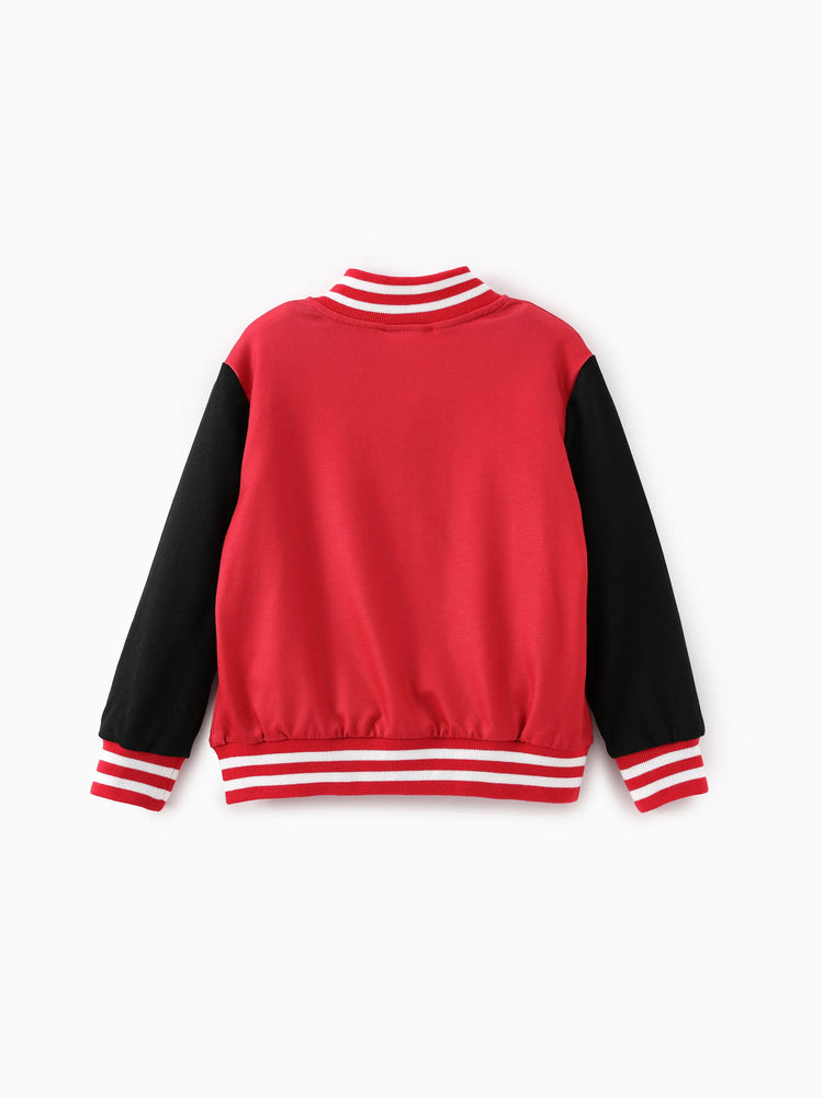 PAW Patrol Toddler Boy Marshall Print Bomber Jacket Red