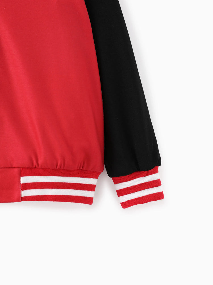 PAW Patrol Toddler Boy Marshall Print Bomber Jacket Red