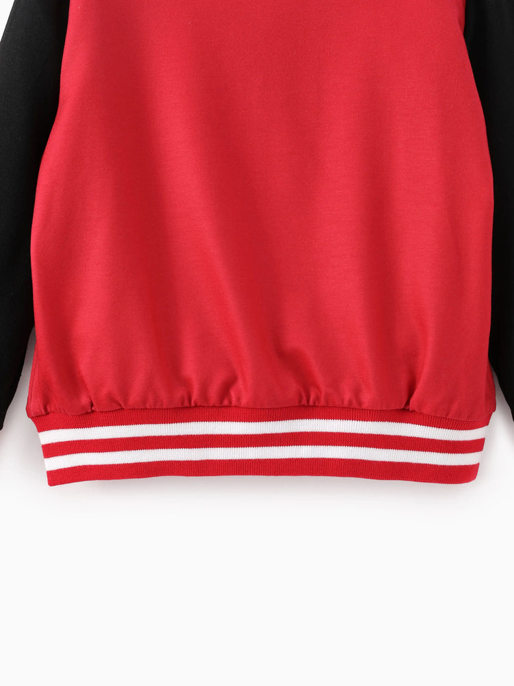 PAW Patrol Toddler Boy Marshall Print Bomber Jacket Red