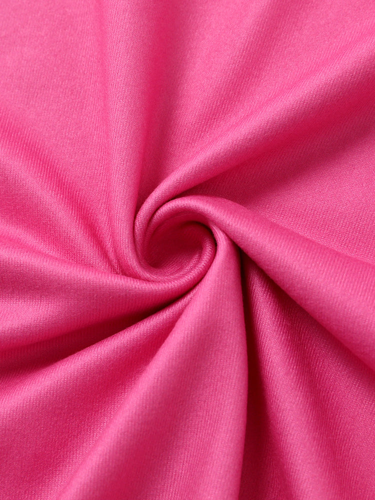 Disney Princess Toddler Girl Belle Print Ruffled Dress Pink