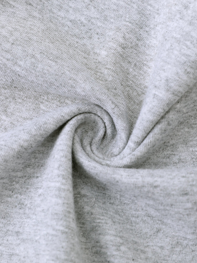 Ensemble 2 pièces polo et short rayés pour tout-petit garçon, gris clair