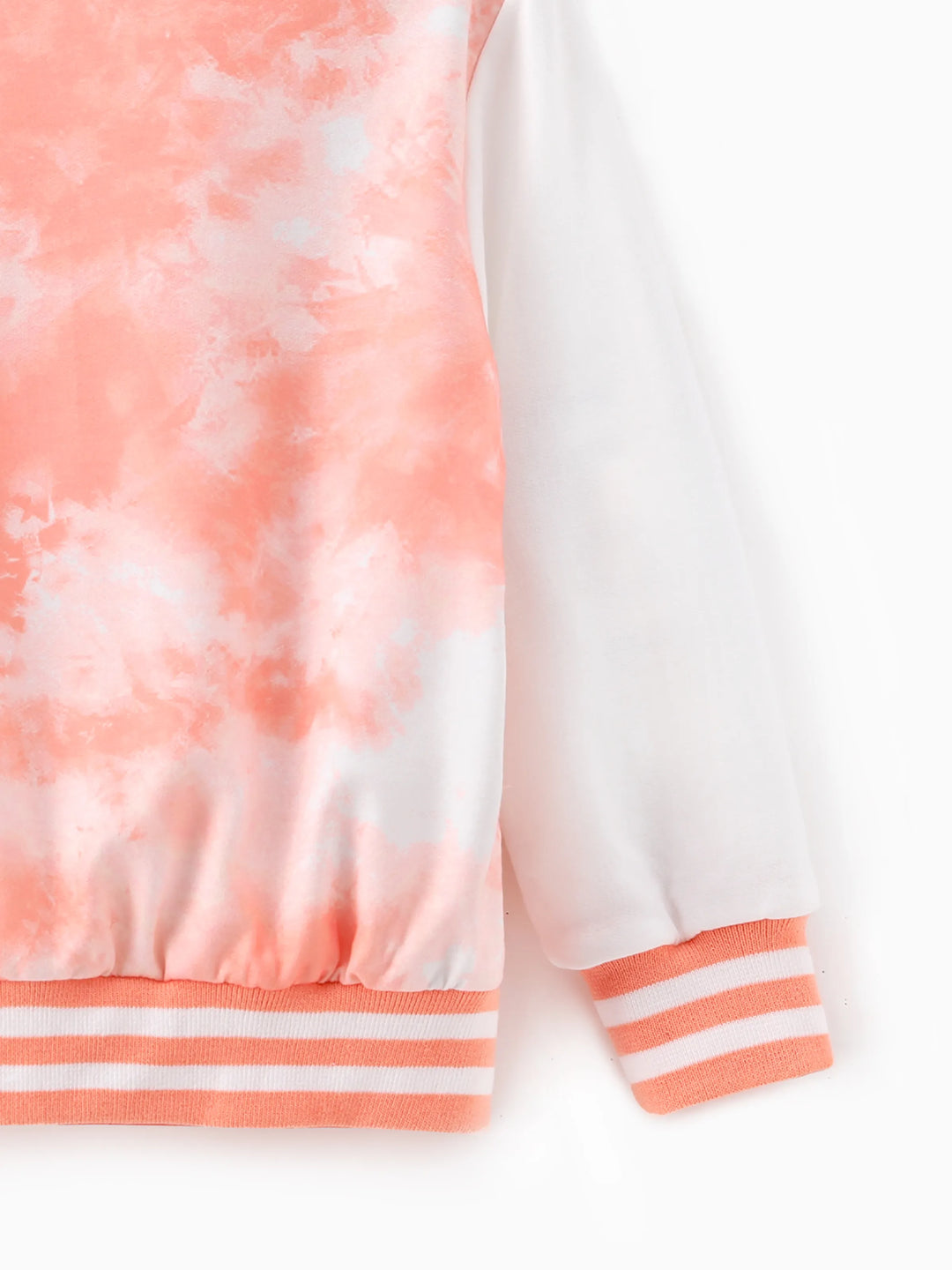 Disney Princess Toddler Girls Moana Tie-die Print Bomber Jacket Orange