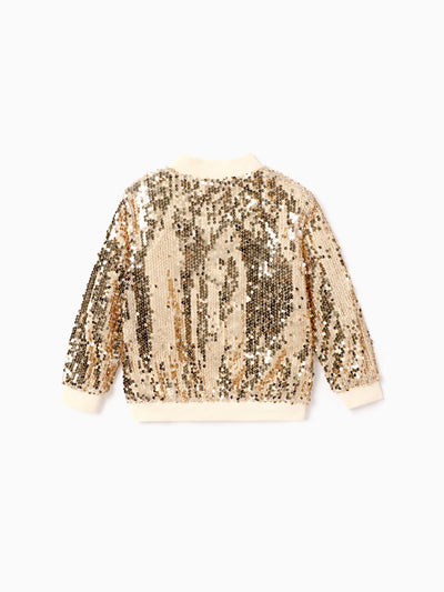 Disney Princess Toddler Girl Belle Print Sequin Embroidered Jacket Yellow