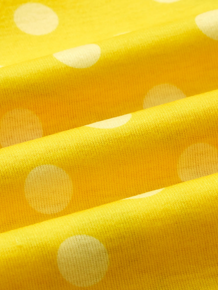 Body 1 pièce à rayures et à pois pour bébé garçon/fille, motif personnage Disney Winnie l'ourson Naia™
 Jaune clair