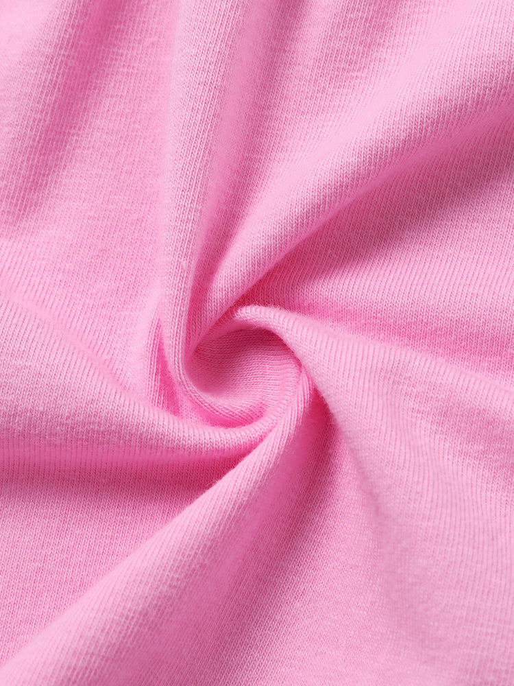 Disney Princess Toddler Girl 2pcs Ruffled Long-sleeve Top and Sequins Pants Set Pink