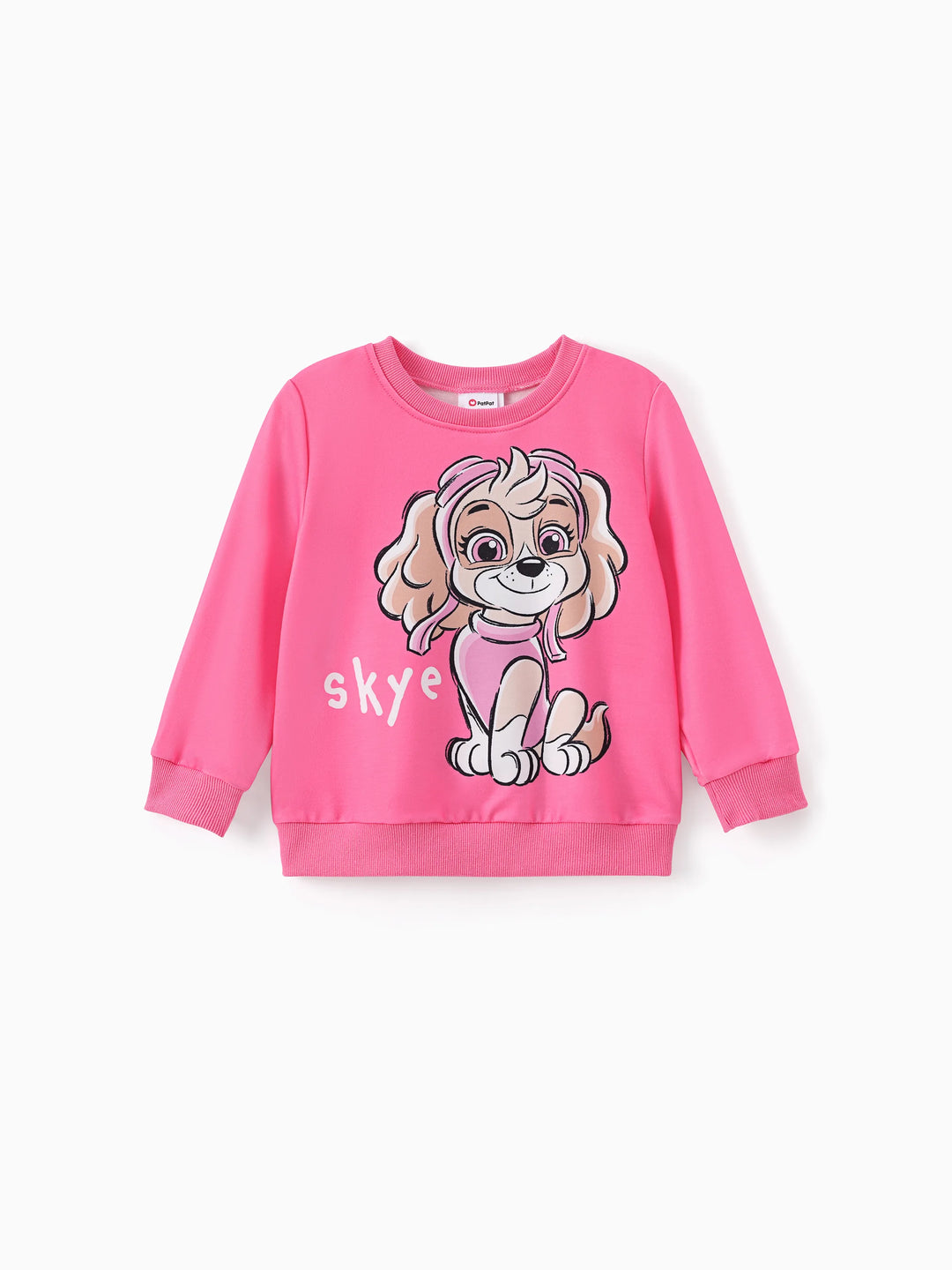 PAW Patrol Toddler Girl Skye Character Print Sweatshirt Roseo