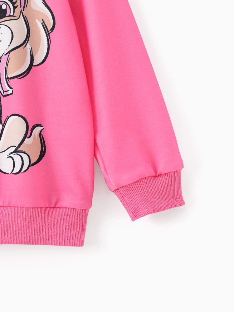 PAW Patrol Toddler Girl Skye Character Print Sweatshirt Roseo
