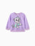 Sweat-shirt imprimé Everest Paw Patrol pour petite fille, violet clair