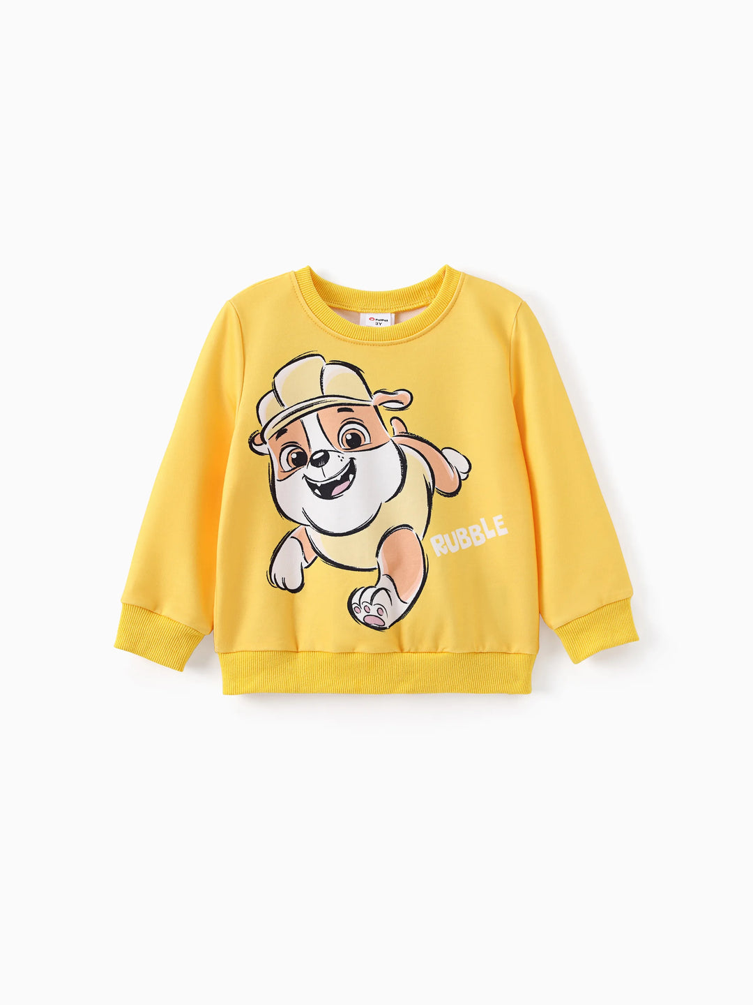 PAW Patrol Toddler Boy Rubble Sweatshirt Yellow