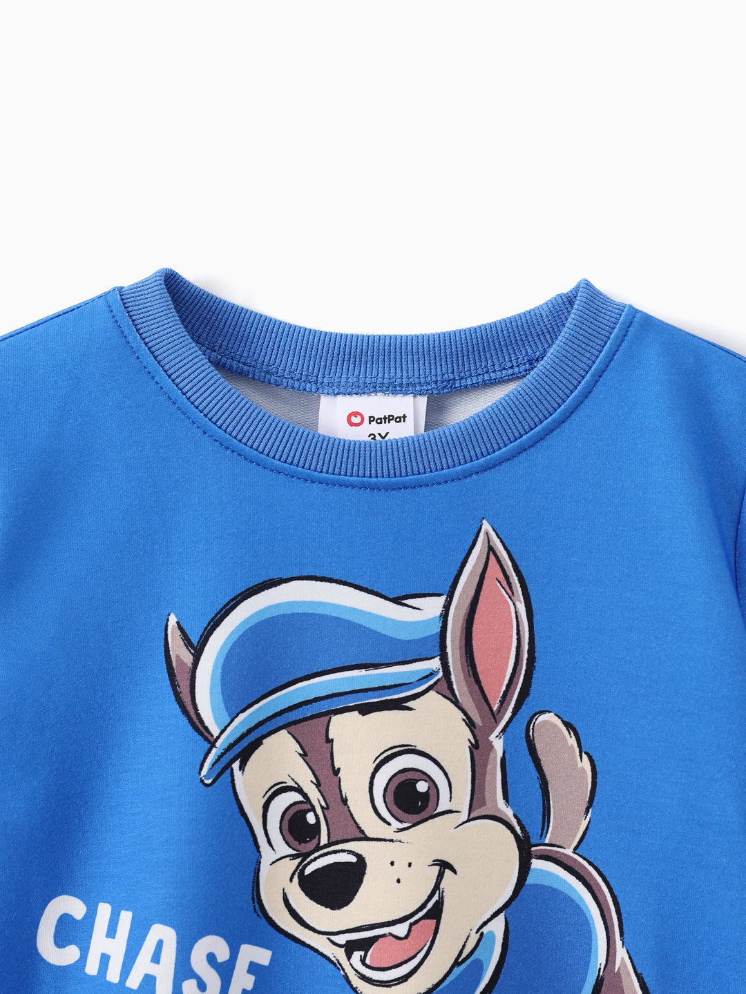 Paw Patrol Jungen Chase Motivdruck-Sweatshirt Blau