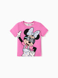 T-shirt à manches courtes imprimé Minnie Naia™ pour petite fille Disney Mickey et ses amis Rose