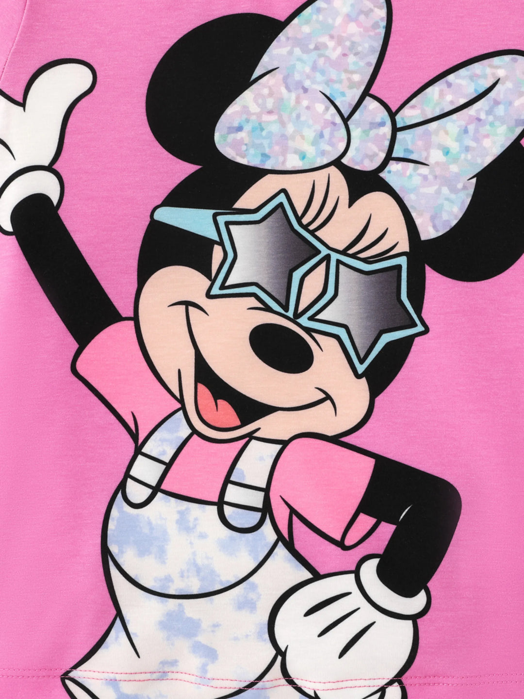 Disney Kleinkinder/Kind Mädchen/Junge Figur Print Naia™ Kurzarm-T-Shirt Rosarosa