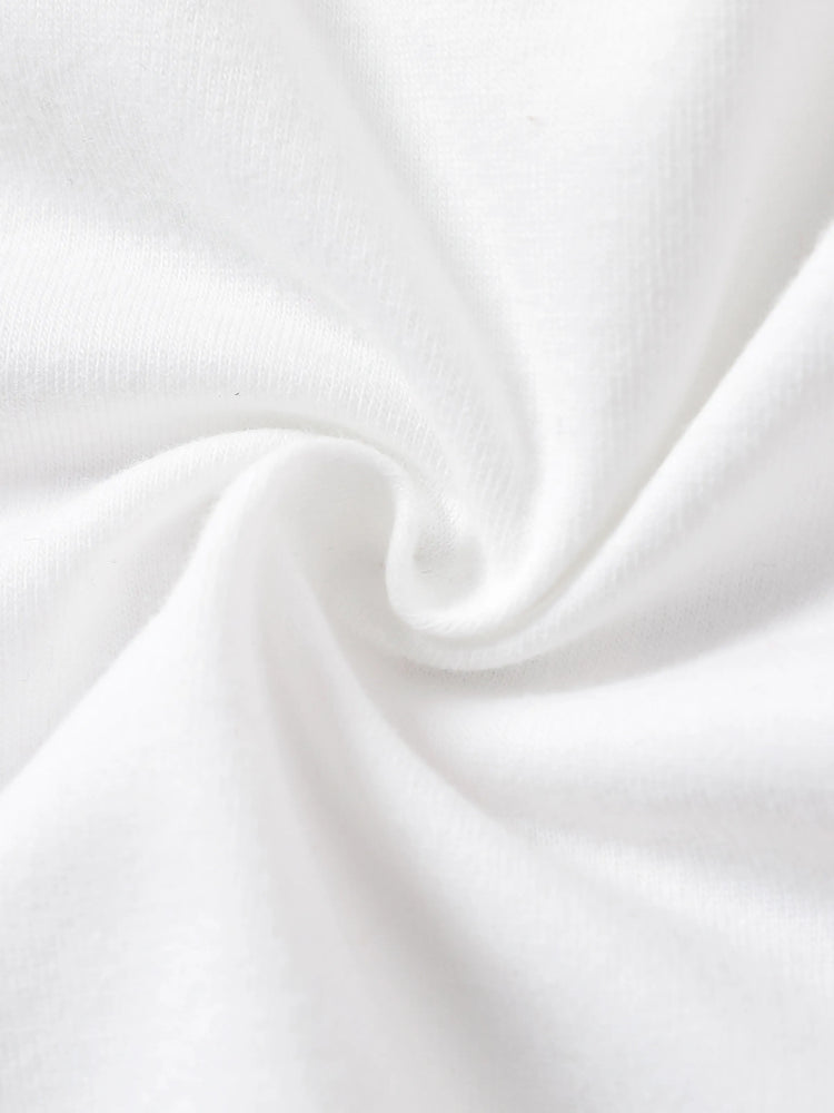 Ensemble débardeur et jupe crayon à imprimé alphabet pour petite fille, 2 pièces
 PinkyWhite