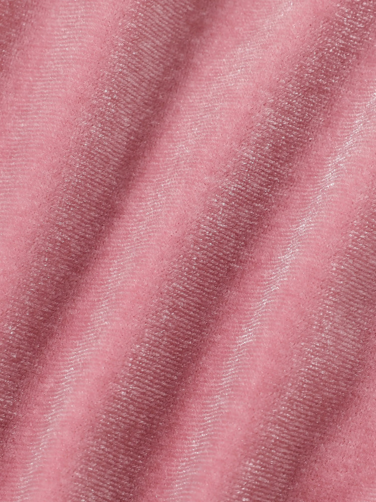 Toddler Girl Avant-garde Horn Edge Sweatpants Mauve Pink