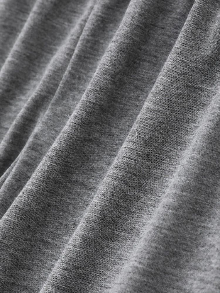 Short uni basique gris pour petite fille/garçon