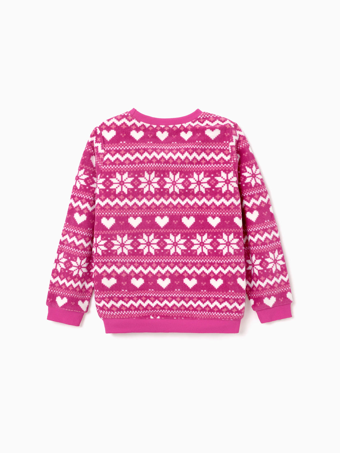Barbie Kid Girl Weihnachten Charakter Print Langarm-Sweatshirt rosa