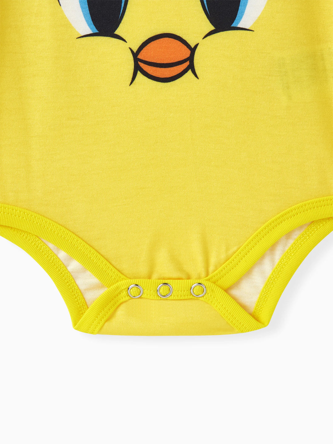Combinaison Naia jaune à manches courtes, imprimé animal Looney Tunes pour bébé garçon/fille