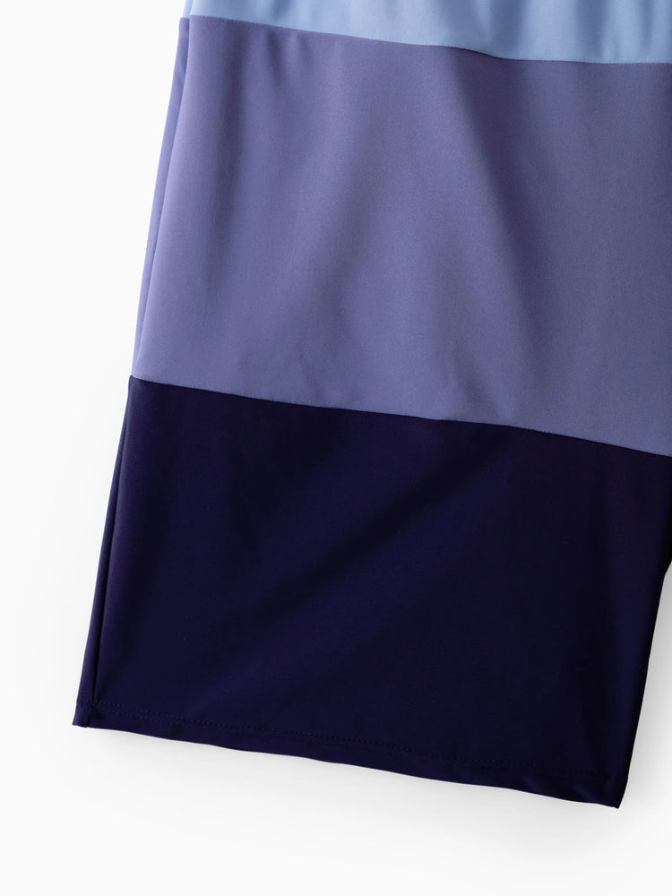 Maillot de bain une pièce assorti à cordon de serrage ou à nœud papillon froncé, en maille découpée, à volants et bretelles (séchage rapide) multicolore