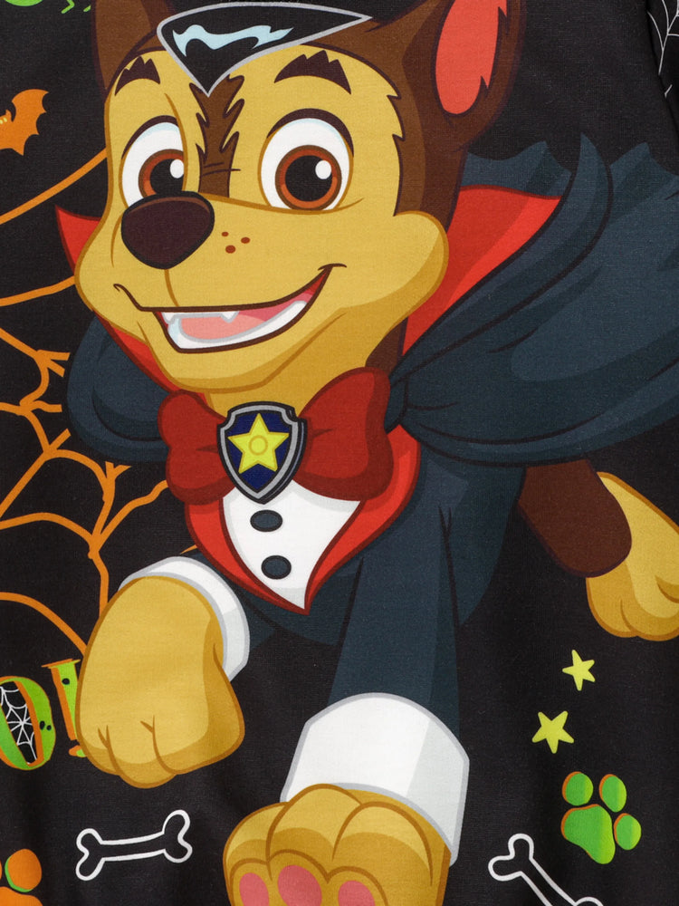 Sweat-shirt à manches longues pour tout-petit garçon de la Pat' Patrouille, Chase, Halloween, noir