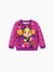PAW Patrol Halloween Toddler Girl Skye Long-sleeve Pullover Sweatshirt Purple