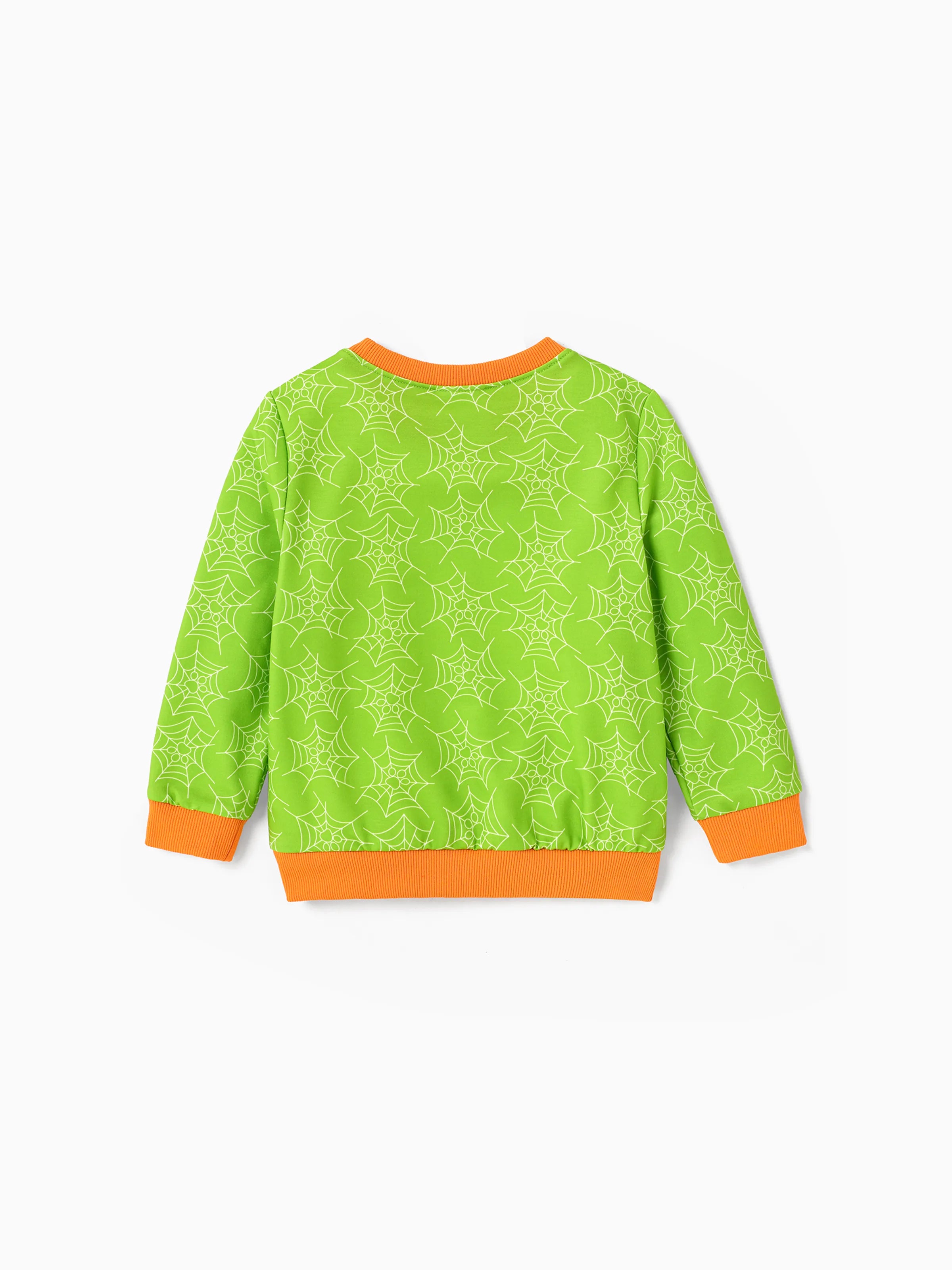Toddler Baby Boy Girl Halloween Outfit Pumpkin Print Sweatshirt Long Sleeve Crewneck Pullover Tops (Beige, 0-3 Months