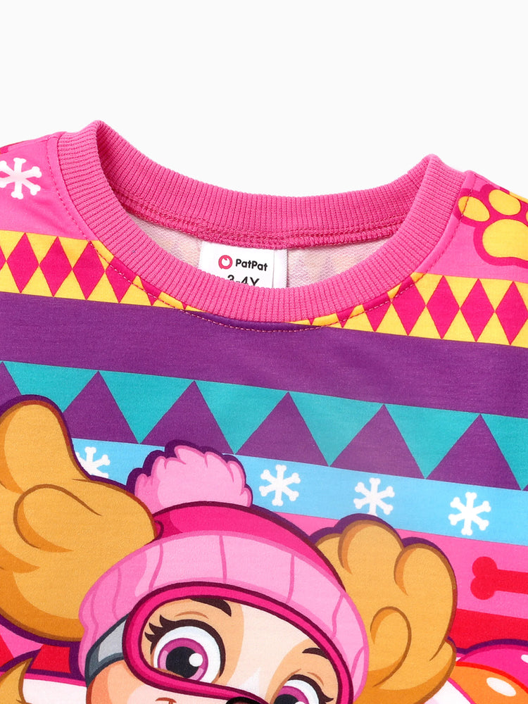 PAW Patrol Toddler Girl Skye Pullover Sweatshirt Pink