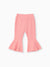 Baby Girl Solid Basic Ribbed Pants Pink