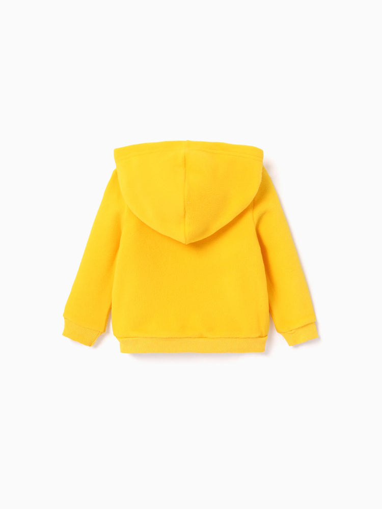 Sweat-shirt à capuche et manches longues en polaire Ruben pour tout-petit garçon de la Pat'Patrouille, jaune