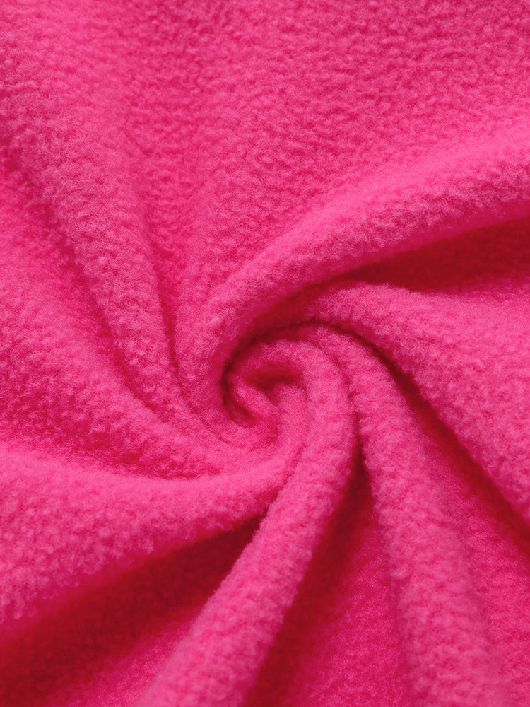Sudadera con capucha polar Skye de la Patrulla Canina para niña pequeña, color rosa
