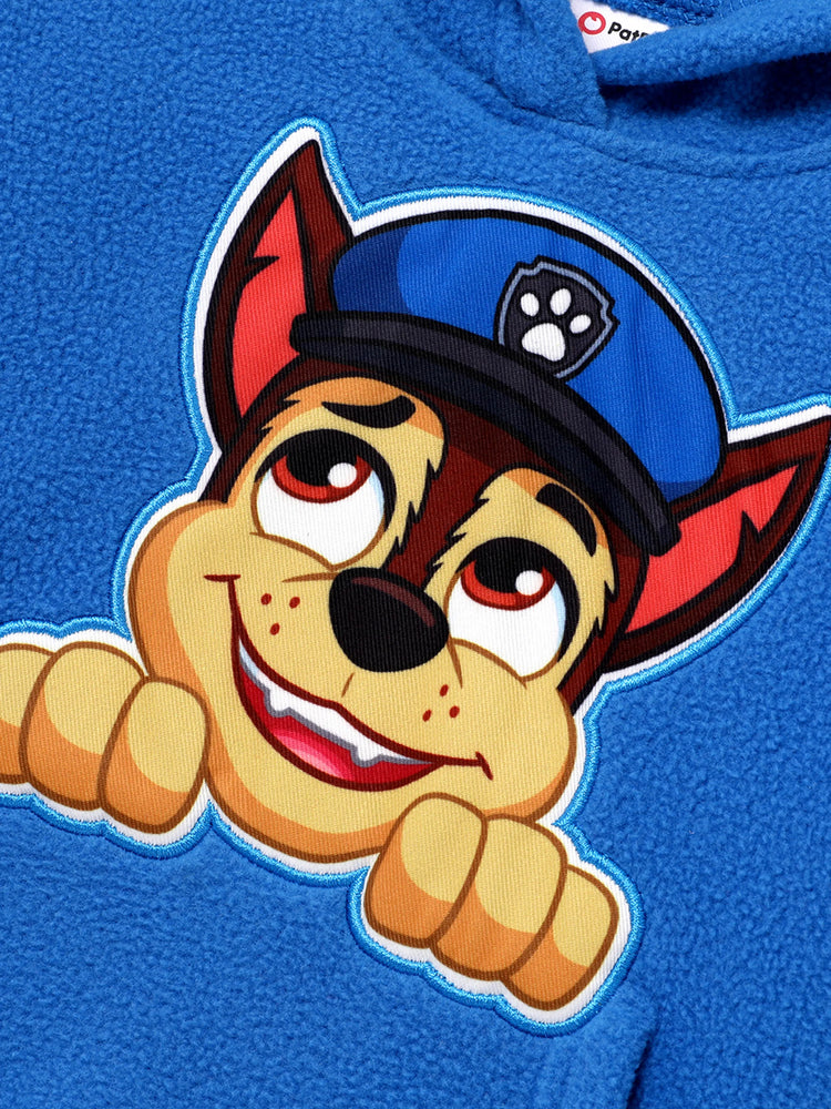 PAW Patrol Toddler Boy Chase Fleece Long-sleeve Hooded Sweatshirt Blue