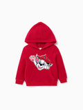 Sweat-shirt à capuche et manches longues en polaire Marshall pour tout-petit garçon de la Pat' Patrouille, rouge
