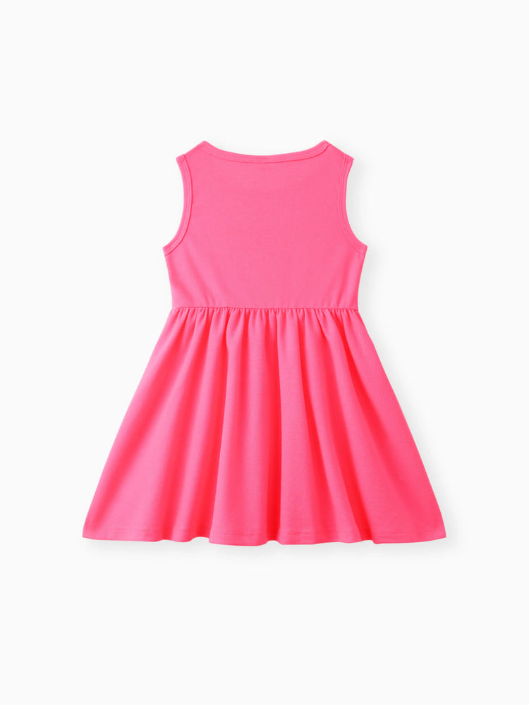 Toddler Girl Butterfly Print Tank Dress Roseo