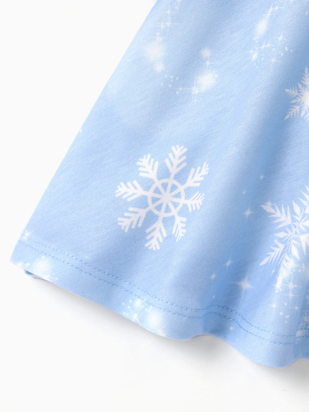Disney Prinzessin Kleinkind Mädchen Naia™ Cinderella Kleid und Kapuzenumhang mit Schneeflockenmuster Blau