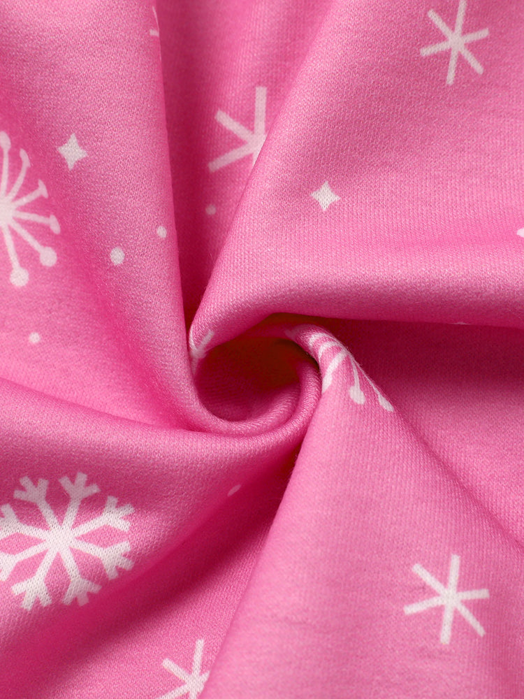 PAW Patrol Kleines Mädchen Schneeflocken-Positionierungskleid rosa