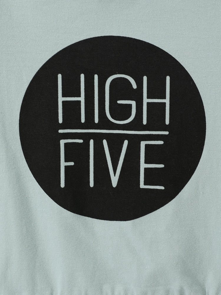 Ensemble 2 pièces pour bébé garçon/fille, 95 % coton, sweat-shirt à manches longues et pantalon imprimé lettres, vert menthe