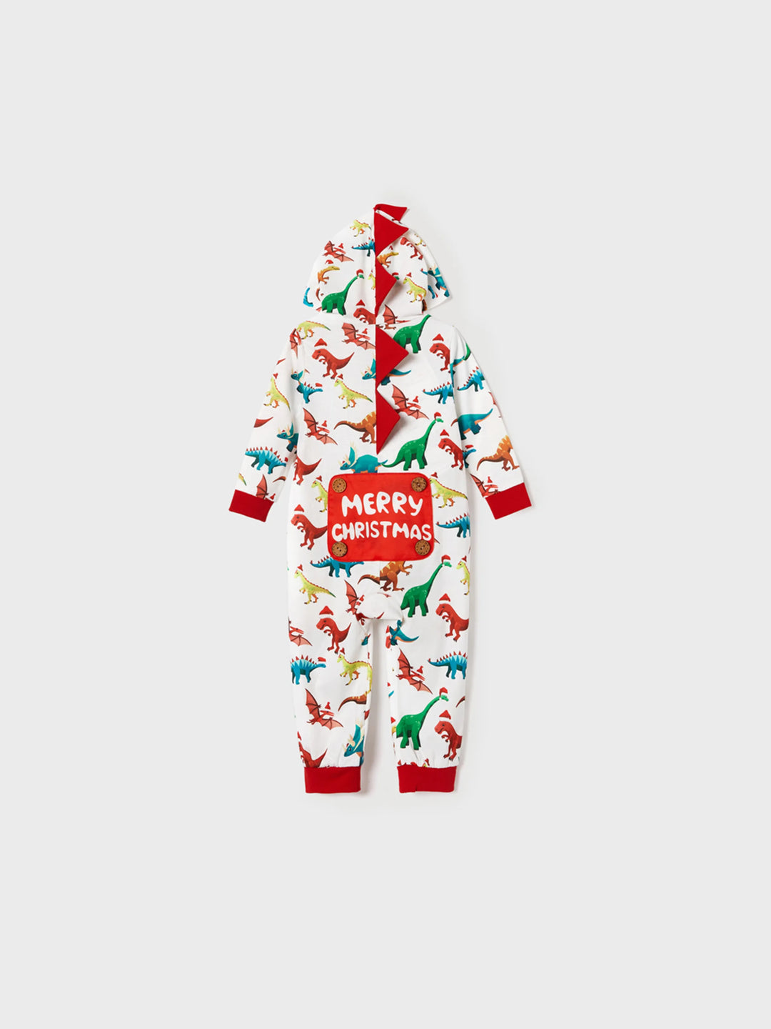 Pijama familiar navideño a juego con diseño 3D, mono y calcetines navideños multicolor