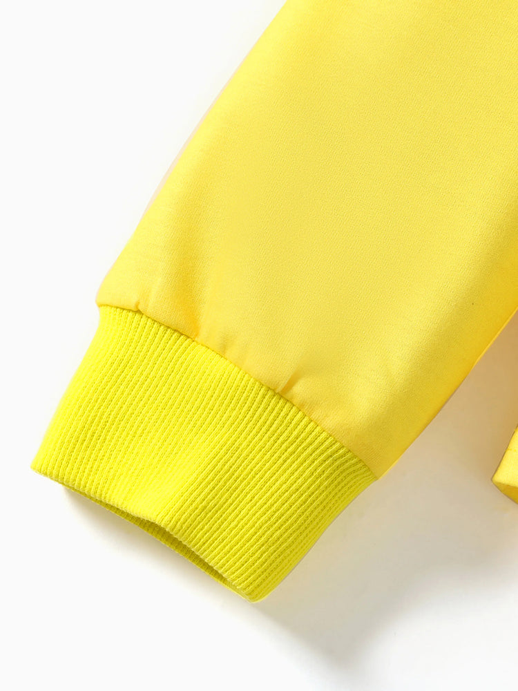 Sweat à capuche imprimé Tweety Looney Tunes pour fille, jaune