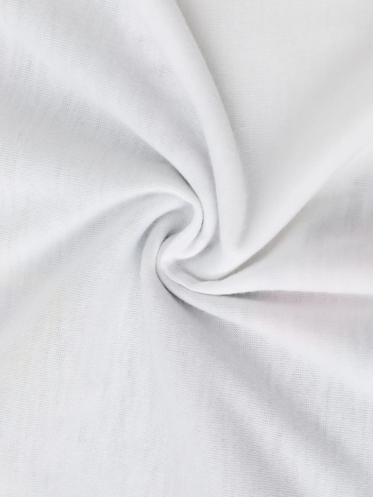 Ensemble 2 pièces pour tout-petit garçon, t-shirt et short cargo à imprimé dinosaure ludique, blanc