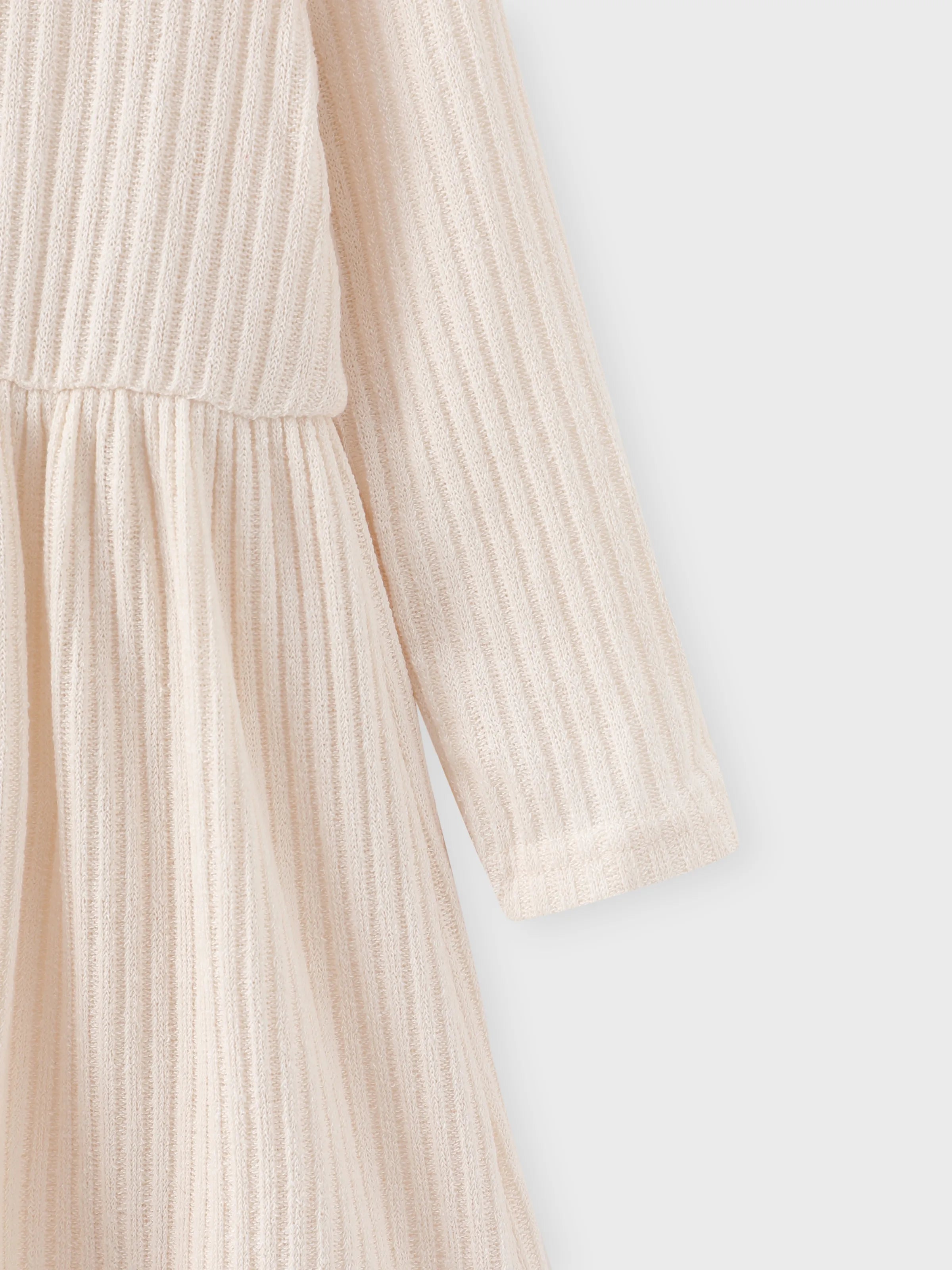 Toddler Girl Solid Color Button Design Ribbed Long-Sleeve Dress Apricot, Apricot / 3-4 Years Toddler Girl Solid Color Button Design Ribbed Long-Sleeve Dress Apricot, Apricot / 3-4 Years