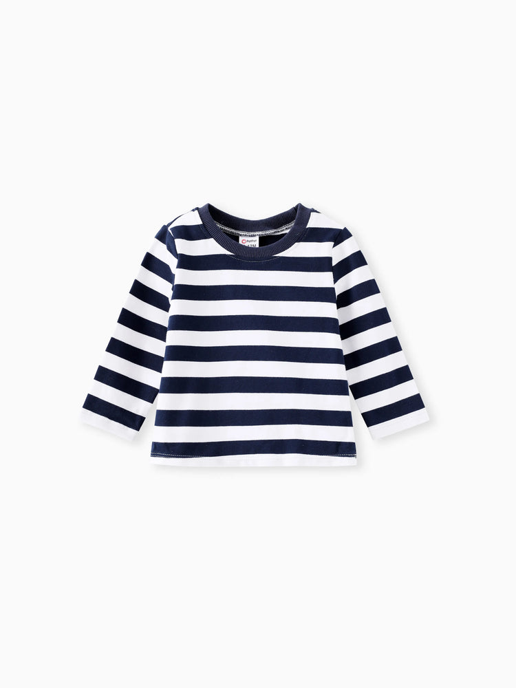 2pcs Baby Boy Airplane Pattern Hanging Strap Set Dark Blue