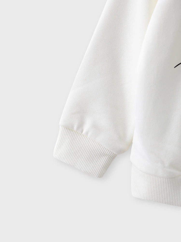 2pcs Kleinkind Mädchen Katze Muster Stoff Stitching Design Set Schwarz und weiß