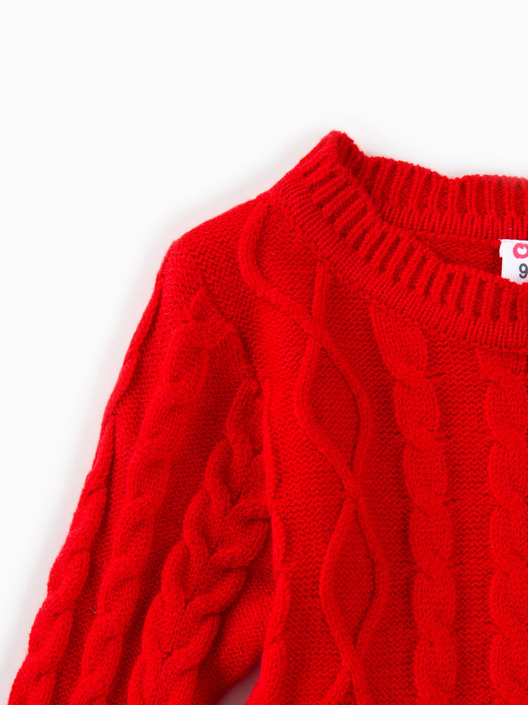 Baby Mädchen Weihnachten Süßes Kleid  rot