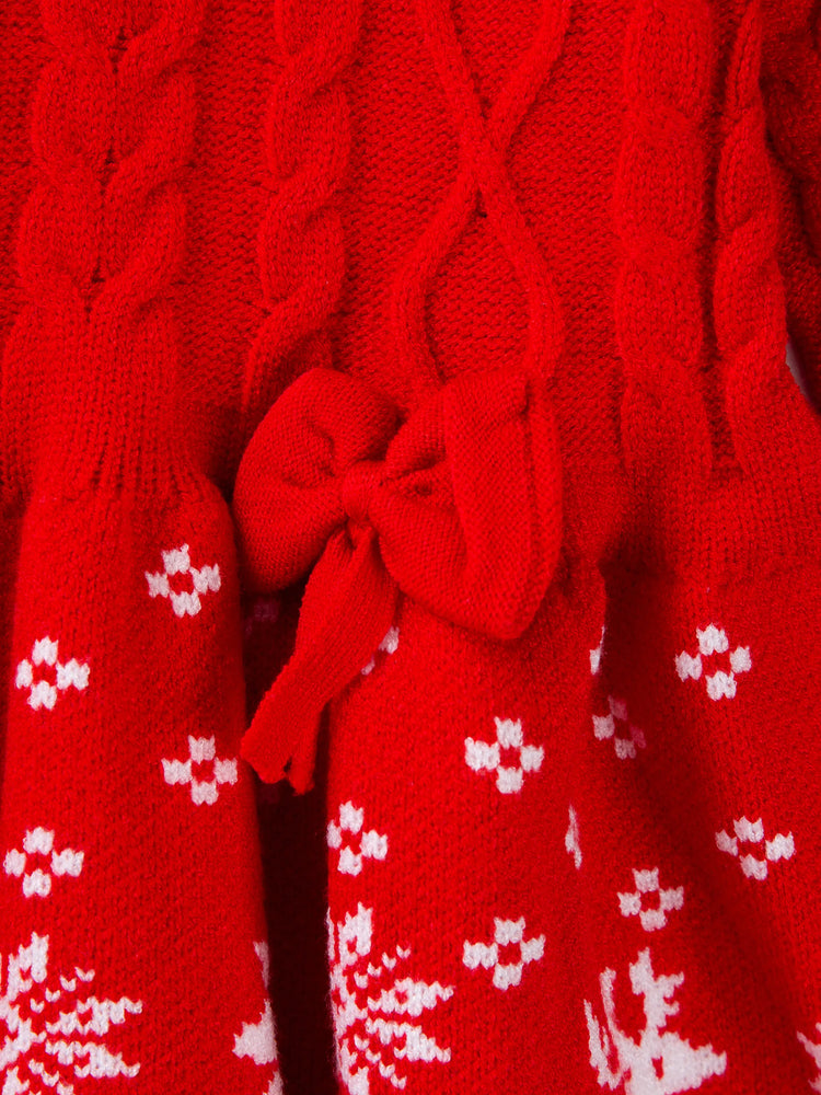 Baby Mädchen Weihnachten Süßes Kleid  rot