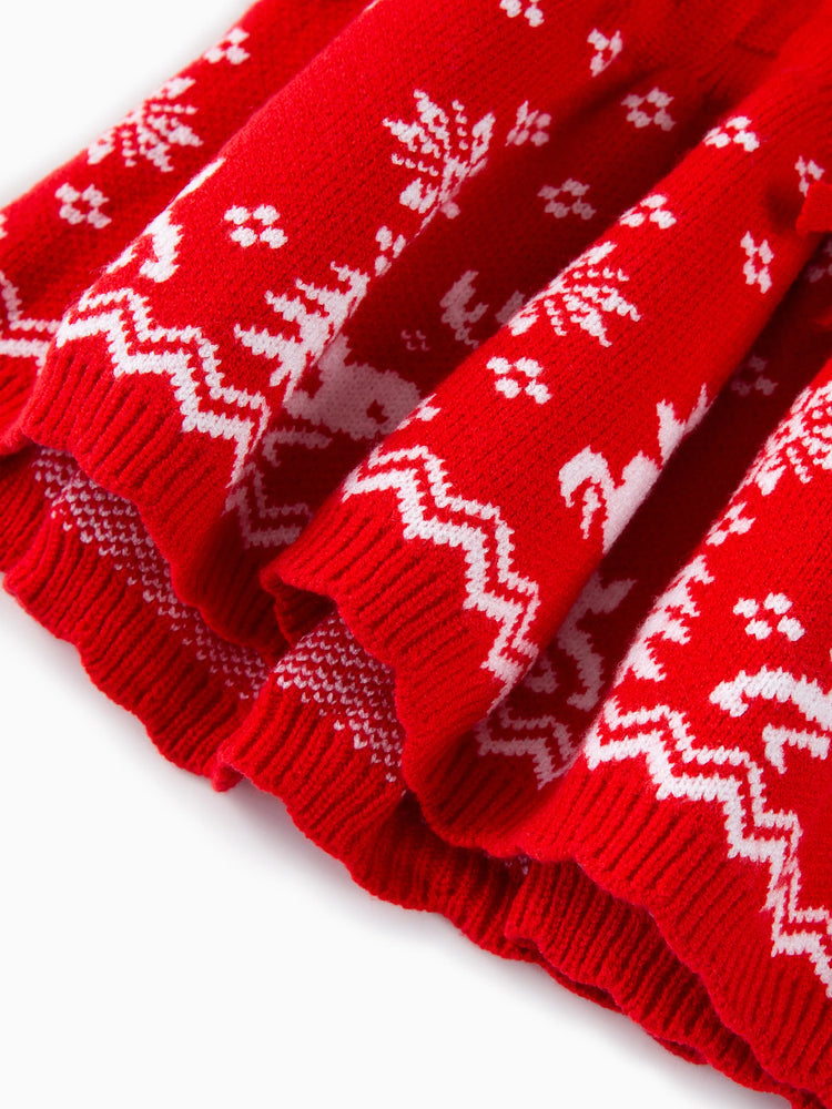 Baby Mädchen Weihnachten Süßes Kleid  rot